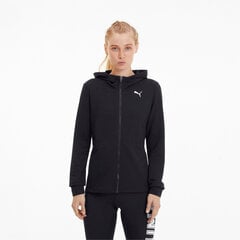 Повседневный женский джемпер Puma Modern Sports FZ Hoody, черный цена и информация | Женские толстовки | pigu.lt