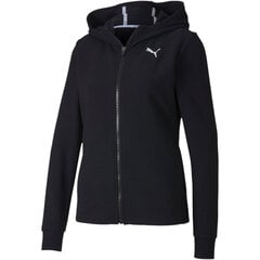 Повседневный женский джемпер Puma Modern Sports FZ Hoody, черный цена и информация | Женские толстовки | pigu.lt