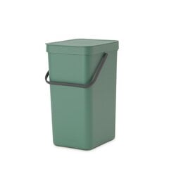 Brabantia мусорный ящик, 16л, зеленый цена и информация | Мусорные баки | pigu.lt