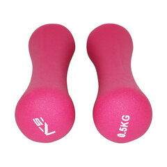 Svarmenys SportVida Ergonomic Shape, 2x0,5 kg kaina ir informacija | Svoriai, svarmenys, štangos | pigu.lt