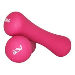 Svarmenys SportVida Ergonomic Shape, 2x0,5 kg kaina ir informacija | Svoriai, svarmenys, štangos | pigu.lt