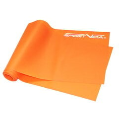 Резина сопротивления для фитнеса и TRX SportVida, 200х15х0.45 см, оранжевая цена и информация | Ленты сопротивления, кольца | pigu.lt
