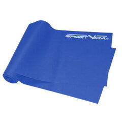 Резина сопротивления для фитнеса и TRX SportVida, 200х15х0.55 см, синяя цена и информация | Фитнес-резинки, гимнастические кольца | pigu.lt