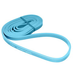 Резина высокого сопротивления для фитнеса и TRX SportVida, 2080х10х4.5 мм, (0-8 кг), синяя цена и информация | Фитнес-резинки, гимнастические кольца | pigu.lt