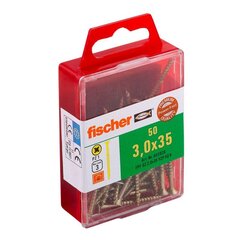 Medsraigčiai Fischer FPF-SZ, 20 vnt. цена и информация | Крепежные изделия | pigu.lt