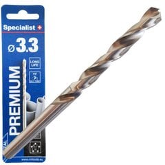 Specialist+ Premium met. gr. 1 mm 3 vnt цена и информация | Механические инструменты | pigu.lt