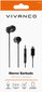 Vivanco headset Stereo Earbuds USB-C, black (61752) kaina ir informacija | Ausinės | pigu.lt