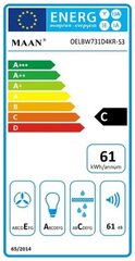 Maan OELBW731D4KR.S3.SA_EO цена и информация | Вытяжки на кухню | pigu.lt