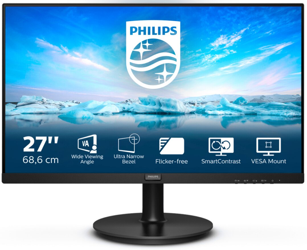 Philips 271V8L/00 цена и информация | Monitoriai | pigu.lt