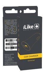 ILike Car Charger ICC01 kaina ir informacija | Krovikliai telefonams | pigu.lt