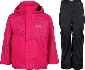 Komplektas mergaitėms Helly Hansen Magenta 43154-145 kaina ir informacija | Lietaus rūbai vaikams | pigu.lt