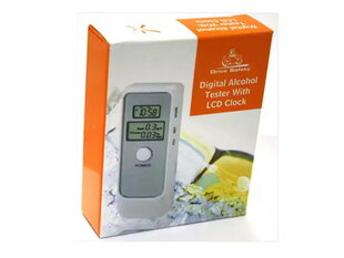 Алкотестер LCD с часами  цена и информация | Алкотестеры | pigu.lt