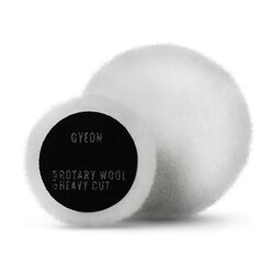 Полировальный диск GYEON Q²M Rotary Wool Heavy Cut 80 мм 2 шт. цена и информация | Принадлежности для моющего оборудования | pigu.lt