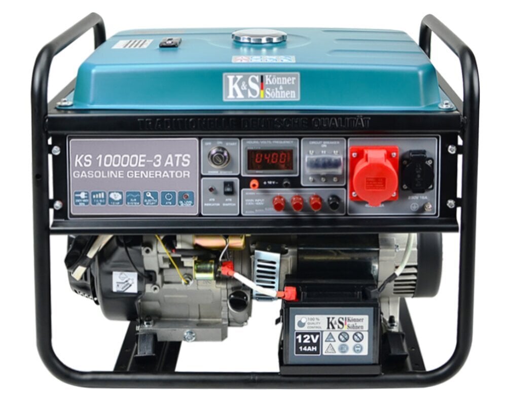 Generatorius Konner&Sohnen KS10000E-3 ATS kaina ir informacija | Elektros generatoriai | pigu.lt