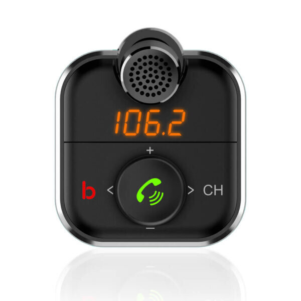 FM moduliatorius Savio TR-12 su Bluetooth 5.0 / USB / MicroSD / Ausinėmis цена и информация | FM moduliatoriai | pigu.lt