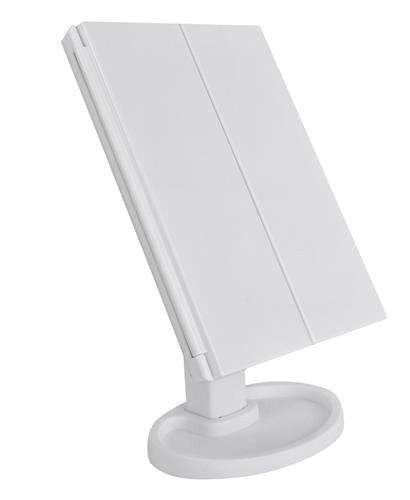 Kosmetinis veidrodis su LED apšvietimu kaina ir informacija | Vonios kambario aksesuarai | pigu.lt