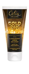 Pėdų kremas Celia De Luxe Gold 24K Manuka medus, 80ml kaina ir informacija | Kūno kremai, losjonai | pigu.lt