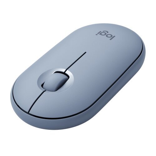 Logitech M350, mėlyna/pilka цена и информация | Pelės | pigu.lt