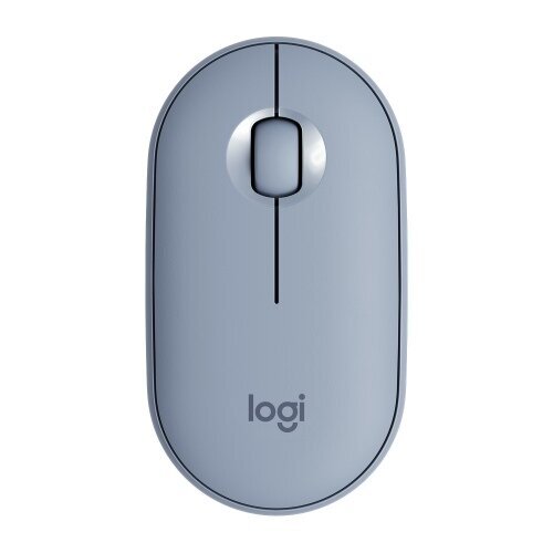 Logitech M350, mėlyna/pilka цена и информация | Pelės | pigu.lt