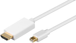 Kabelis Mini DisplayPort Thunderbolt - HDMI 2m kaina ir informacija | Kabeliai ir laidai | pigu.lt
