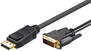 Goobay, DisplayPort - DVI-D, 1 m kaina ir informacija | Kabeliai ir laidai | pigu.lt