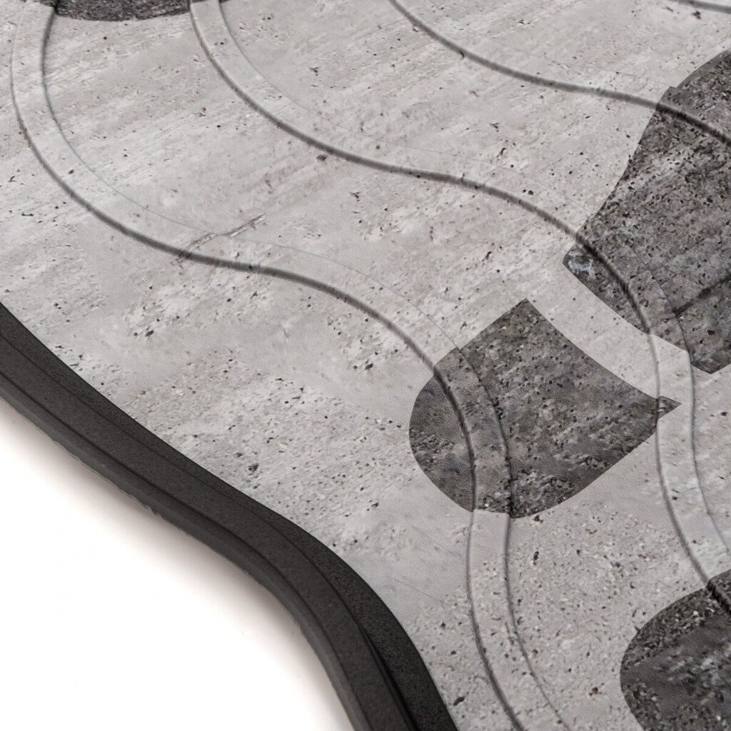 Batų kilimėlis-padėklas 38 x 75 cm, su pėdsakais kaina ir informacija | Durų kilimėliai | pigu.lt
