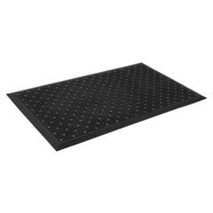 Kilimėlis-purvo grandiklis 37 x 60 cm, juodas kaina ir informacija | Durų kilimėliai | pigu.lt