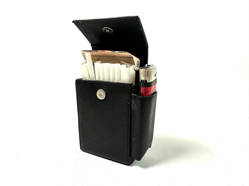 Cigarečių pakelio laikiklis kaina ir informacija | Žiebtuvėliai ir priedai | pigu.lt
