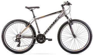 Kalnų dviratis Romet Rambler R6.1 26" 2021, pilkas kaina ir informacija | Dviračiai | pigu.lt