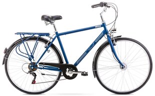 Miesto dviratis Romet Vintage M 28" 2021, tamsiai mėlynas kaina ir informacija | Dviračiai | pigu.lt