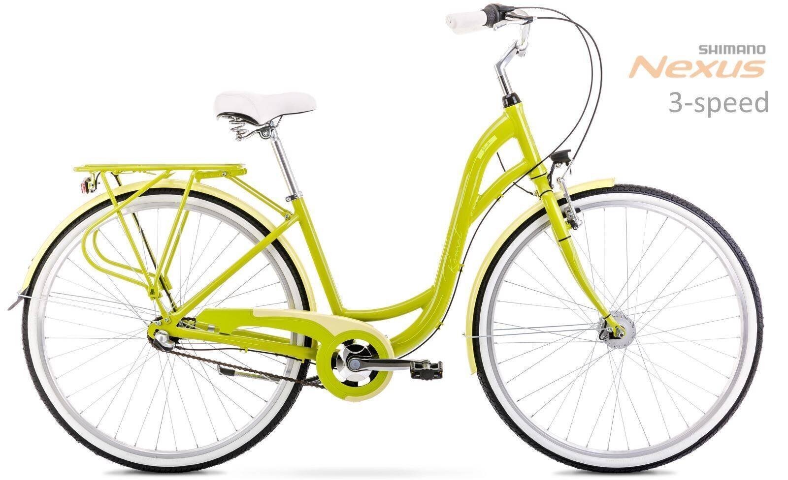 Miesto dviratis Romet Sonata 2 28" 2021, žalias kaina ir informacija | Dviračiai | pigu.lt