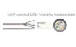 Sbox UTP-05Y Cat5E 0.5 M kaina ir informacija | Kabeliai ir laidai | pigu.lt