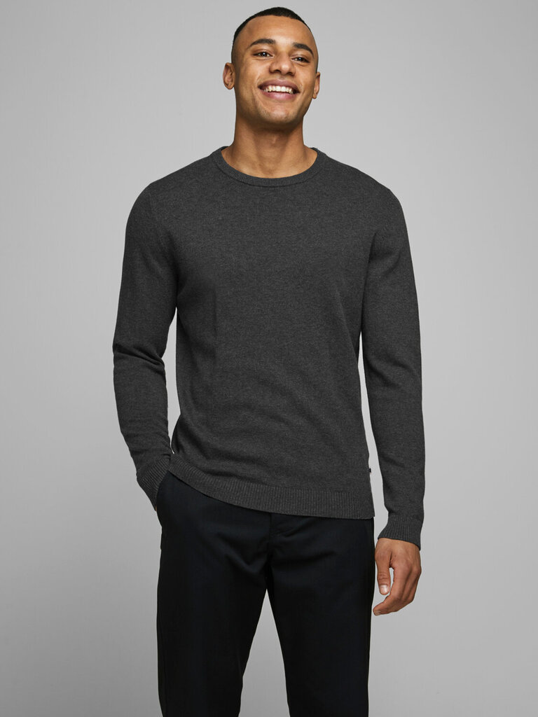 Megztinis vyrams Jack&Jones Jjebasic Knit Crew Neck 12137190 kaina ir informacija | Megztiniai vyrams | pigu.lt