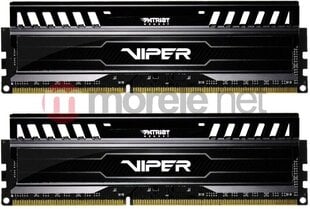 Patriot Viper 3 DDR3 2x8GB 1600MHz CL9 XMP (PV316G160C9K) kaina ir informacija | Patriot Kompiuterinė technika | pigu.lt