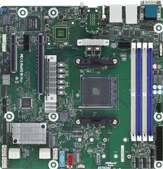 ASRock Rack X570D4U kaina ir informacija | Pagrindinės plokštės | pigu.lt