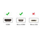 Ugreen HD127 HDMI laidas, 4K 3D, 3m, juodas kaina ir informacija | Kabeliai ir laidai | pigu.lt