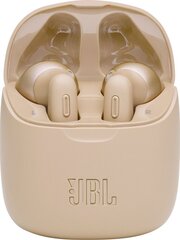 Беспроводные наушники JBL Tune 225 TWS (T225TWSGOLD) цена и информация | Наушники | pigu.lt