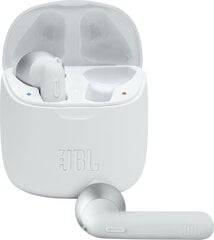 JBL Tune 225 TWS T225TWSWHT kaina ir informacija | Ausinės | pigu.lt