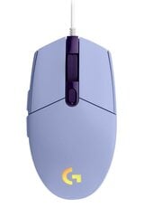 Logitech G203, фиолетовый цена и информация | Мыши | pigu.lt