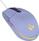 Logitech G203, violetinė kaina ir informacija | Pelės | pigu.lt