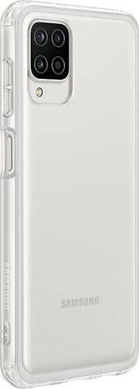 Samsung EF-QA125TTEGEU A12 Clear Cover, skaidrus kaina ir informacija | Telefono dėklai | pigu.lt