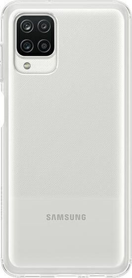 Samsung EF-QA125TTEGEU A12 Clear Cover, skaidrus цена и информация | Telefono dėklai | pigu.lt