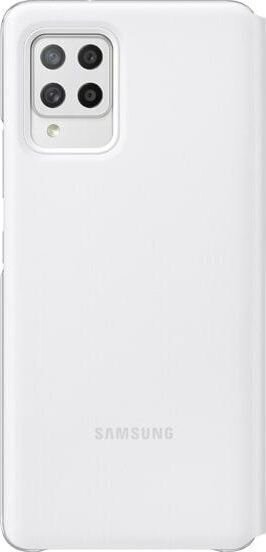 "Samsung S View" dangtelis, skirtas "Galaxy A42 5G", baltas EF-EA426PWEGEE kaina ir informacija | Telefono dėklai | pigu.lt
