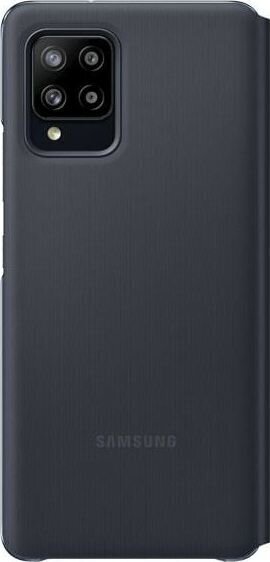 "Samsung S View" dangtelis, skirtas "Galaxy A42 5G", juodas EF-EA426PBEGEE kaina ir informacija | Telefono dėklai | pigu.lt