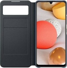 Чехол Samsung S View Cover для Galaxy A42 5G черный EF-EA426PBEGEE цена и информация | Чехлы для телефонов | pigu.lt