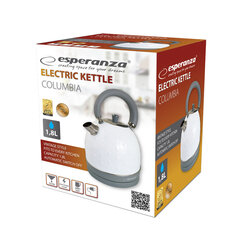 Электрический чайник Esperanza EKK034W цена и информация | Электрочайники | pigu.lt