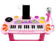 Pianinas su mp3 mikrofonu kaina ir informacija | Lavinamieji žaislai | pigu.lt