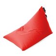 Кресло-мешок Qubo™ Tryangle Strawberry, красное
