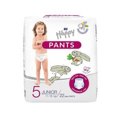 Подгузники-трусики Happy Pants Junior, 5. размер (11-18 кг), 22 шт. цена и информация | Подгузники | pigu.lt