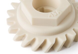 Пластик Fiberlogy ASA для 3D печати, 1.75 мм, 0.75 кг, белый цена и информация | Смарттехника и аксессуары | pigu.lt